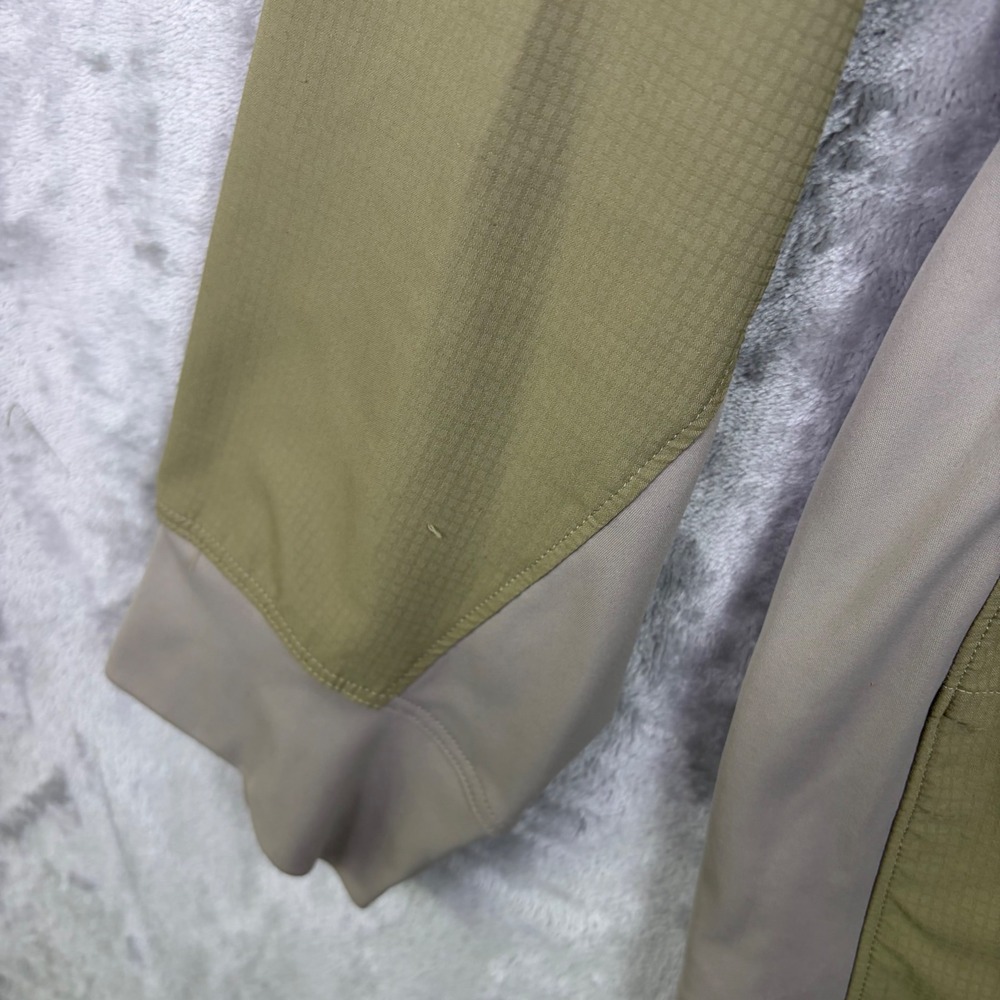 Simms Fishing Shirt XXL Ripstop Long Sleeve Green Mens Snap Utility Outdoor Top - Picture 10 of 13